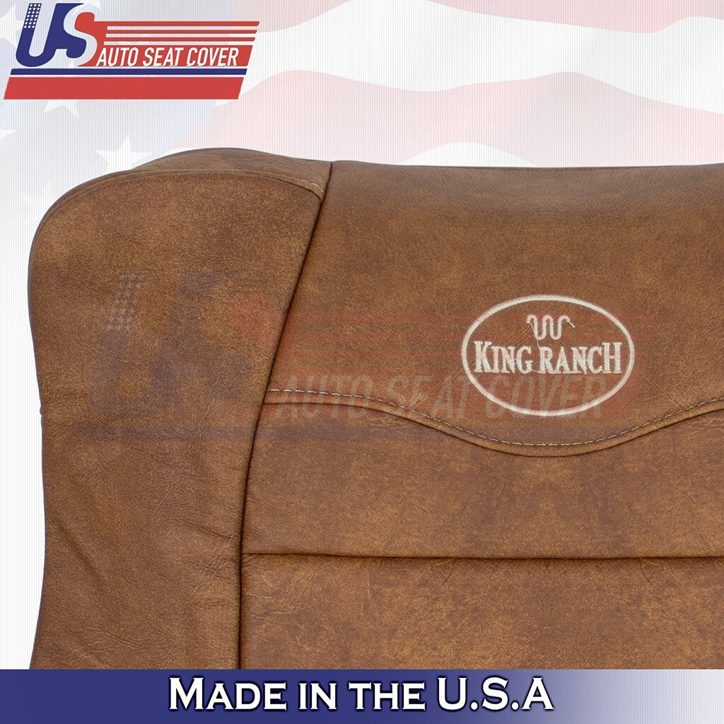 2001 2002 Fits Ford F150 King Ranch Driver & Passenger Tops Leather Covers