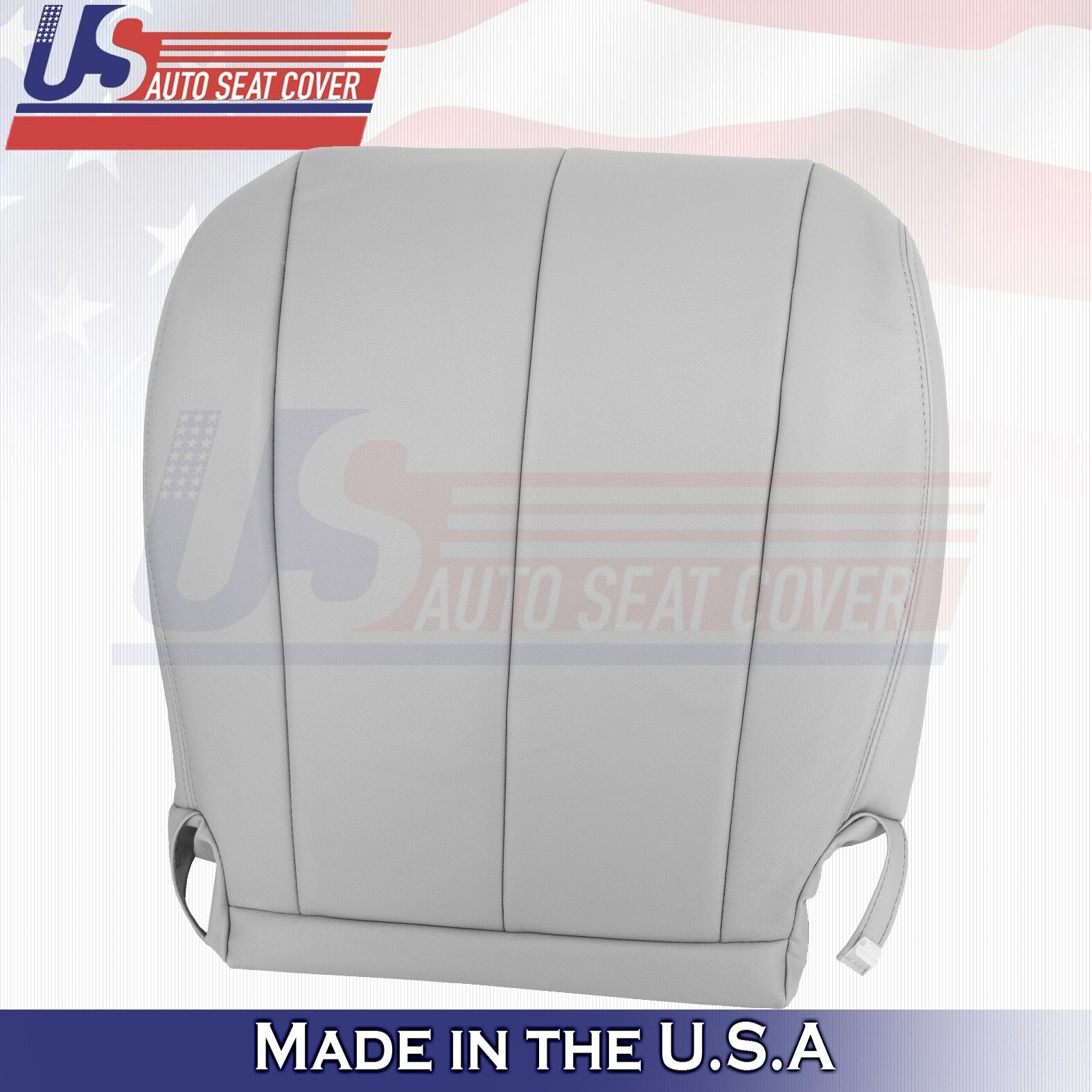 2011 to 2014 For Toyota Sienna Driver &Passenger Bottoms Leather Seat Cover Gray