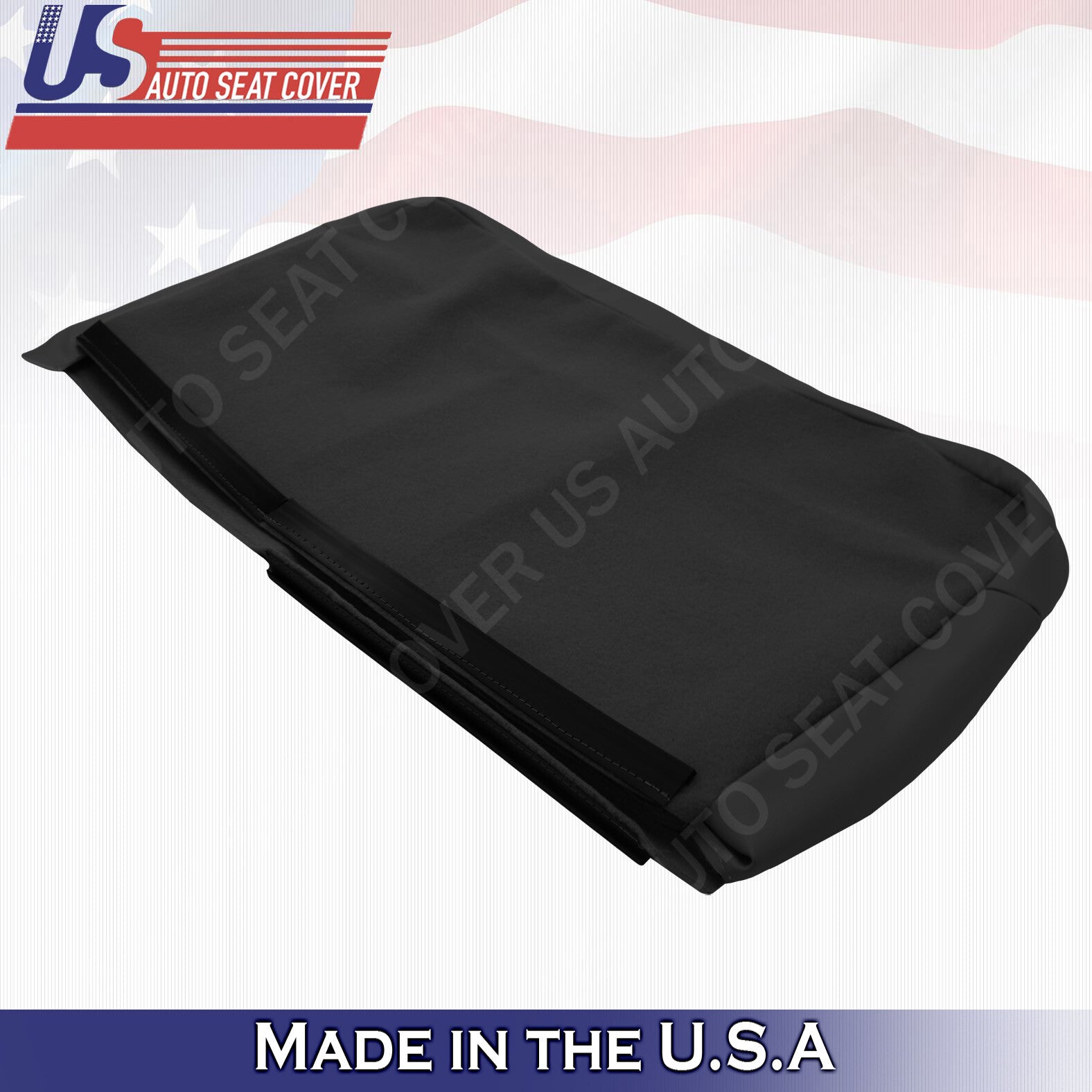 2004 2005 2006 2007 2008 Ford F150 Rear DRIVER Bottom Black Leather Seat Cover