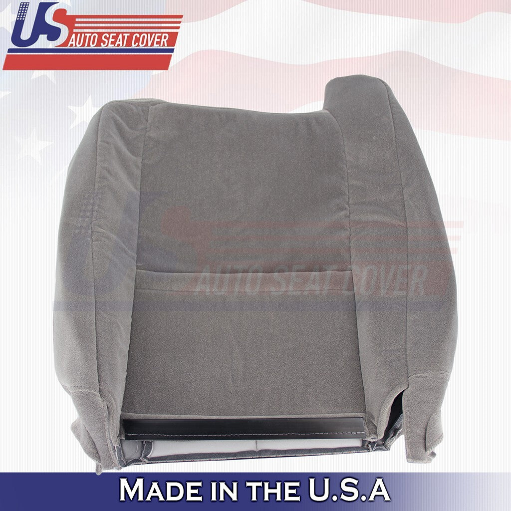 RIGHT Side BottomTop/Headrest/Armrest Cloth Cover Gray For 1999 2000 Chevy Tahoe