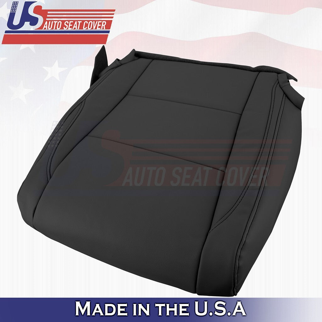2014 to 2019 For Toyota Highlander Driver Passenger Bottoms Leather Covers Black