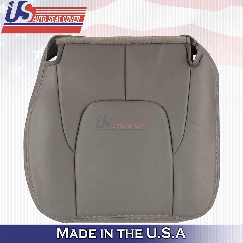 2002 2003 Fits Dodge Ram 2500 Laramie Driver Bottom &Top Leather Seat Cover Tan