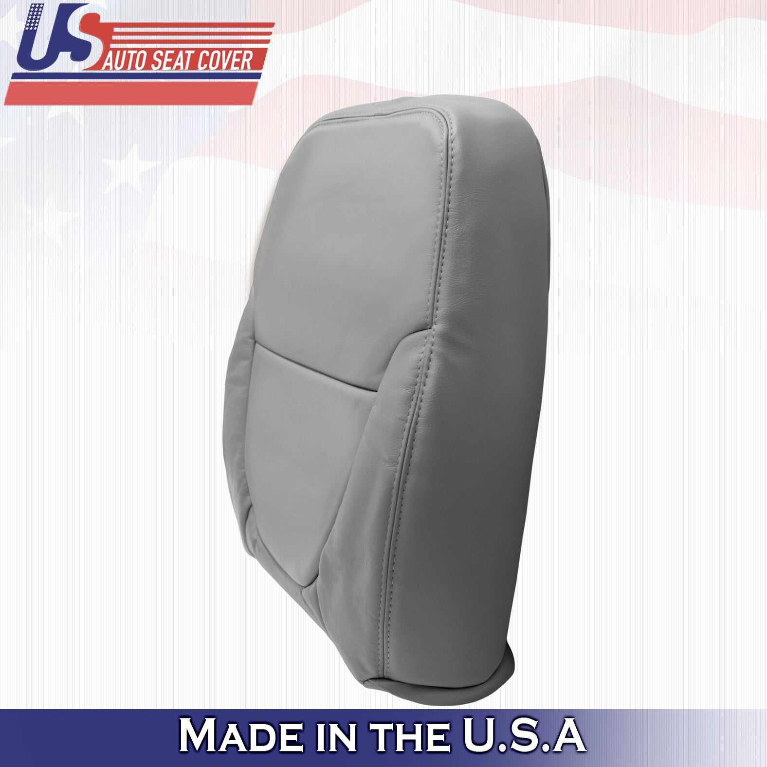 Passenger Lean Back Seat Cover Gray Fits for 2001 - 2004 TOYOTA TUNDRA LIMITED