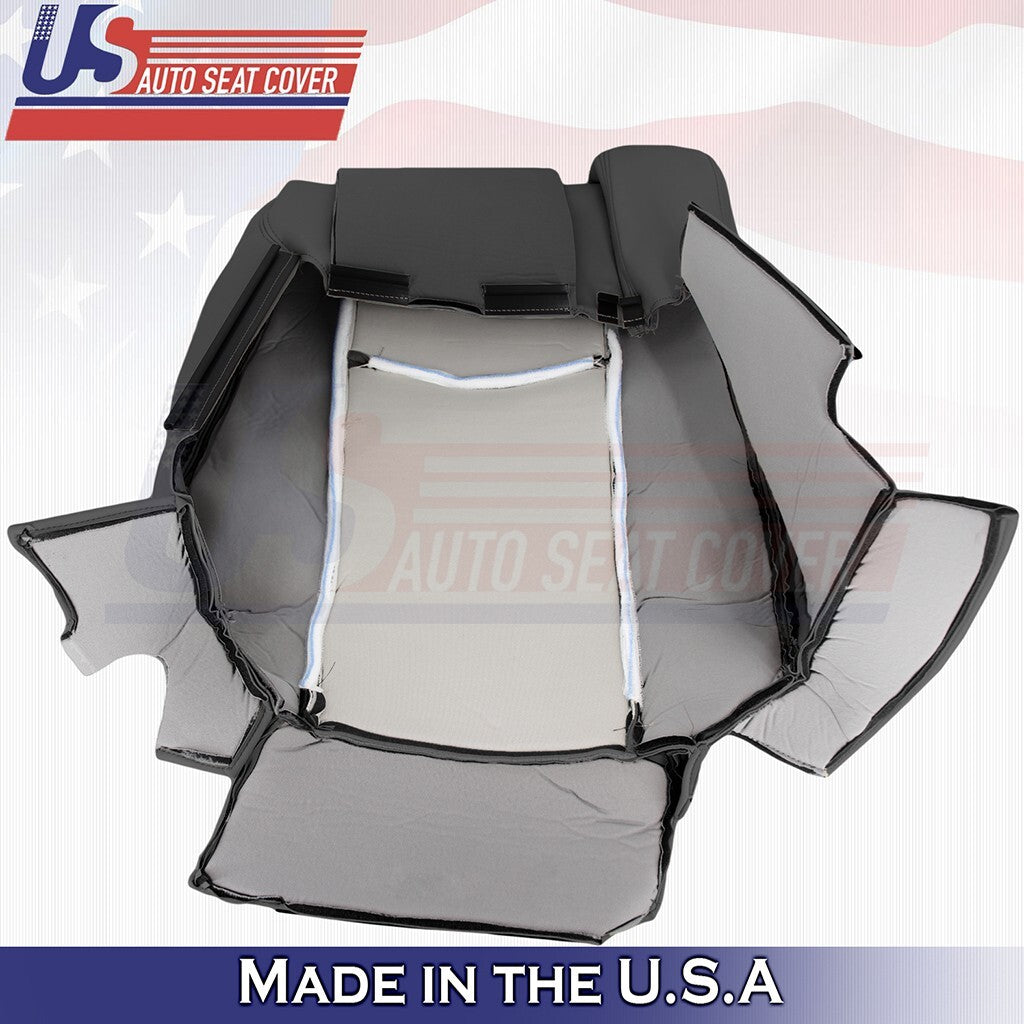 2004 2005 2006 2007 2008 2009 For Cadillac SRX Passenger top Leather Cover Black