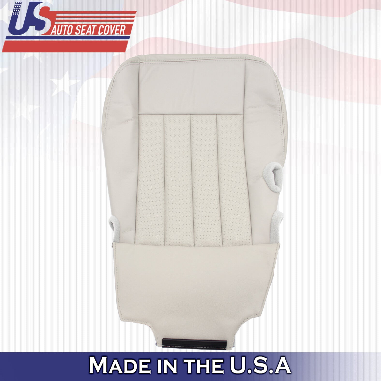 2003 - 2005 For Lincoln Town Car Signature Driver Bottom Leather Seat Cover Tan