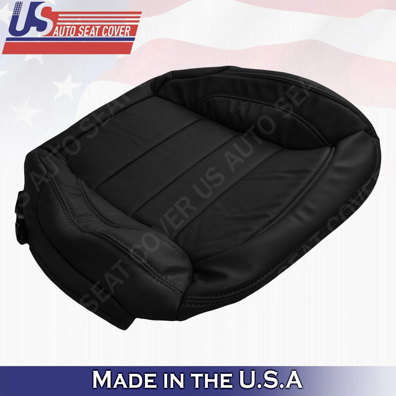 Driver Bottom Seat Cover Black For 2012 2013 2014 2015 Mercedes Benz ML350 ML400