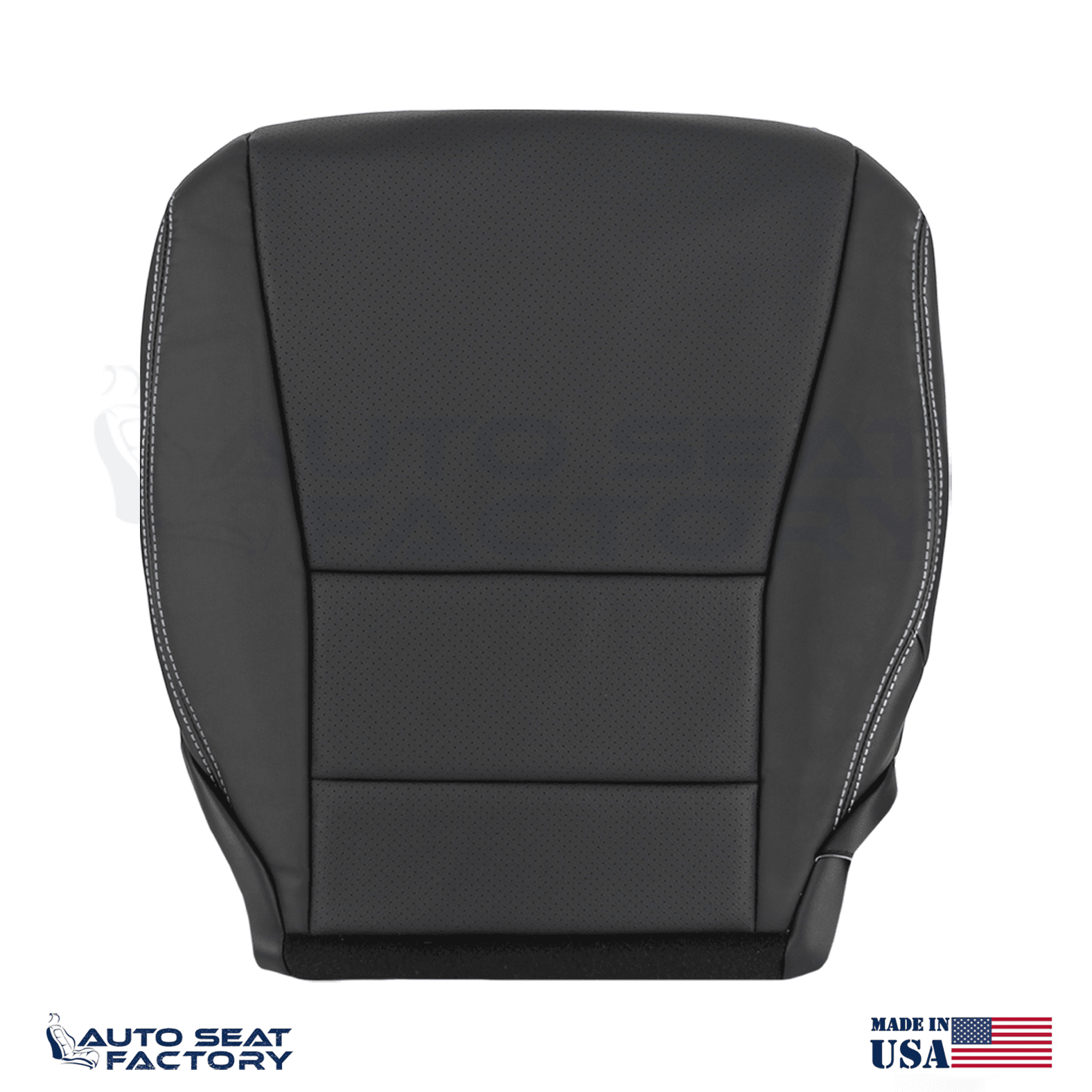 Vinyl Driver Side Bottom Seat Cover Perforated Fits 2013 - 2017 Honda Accord