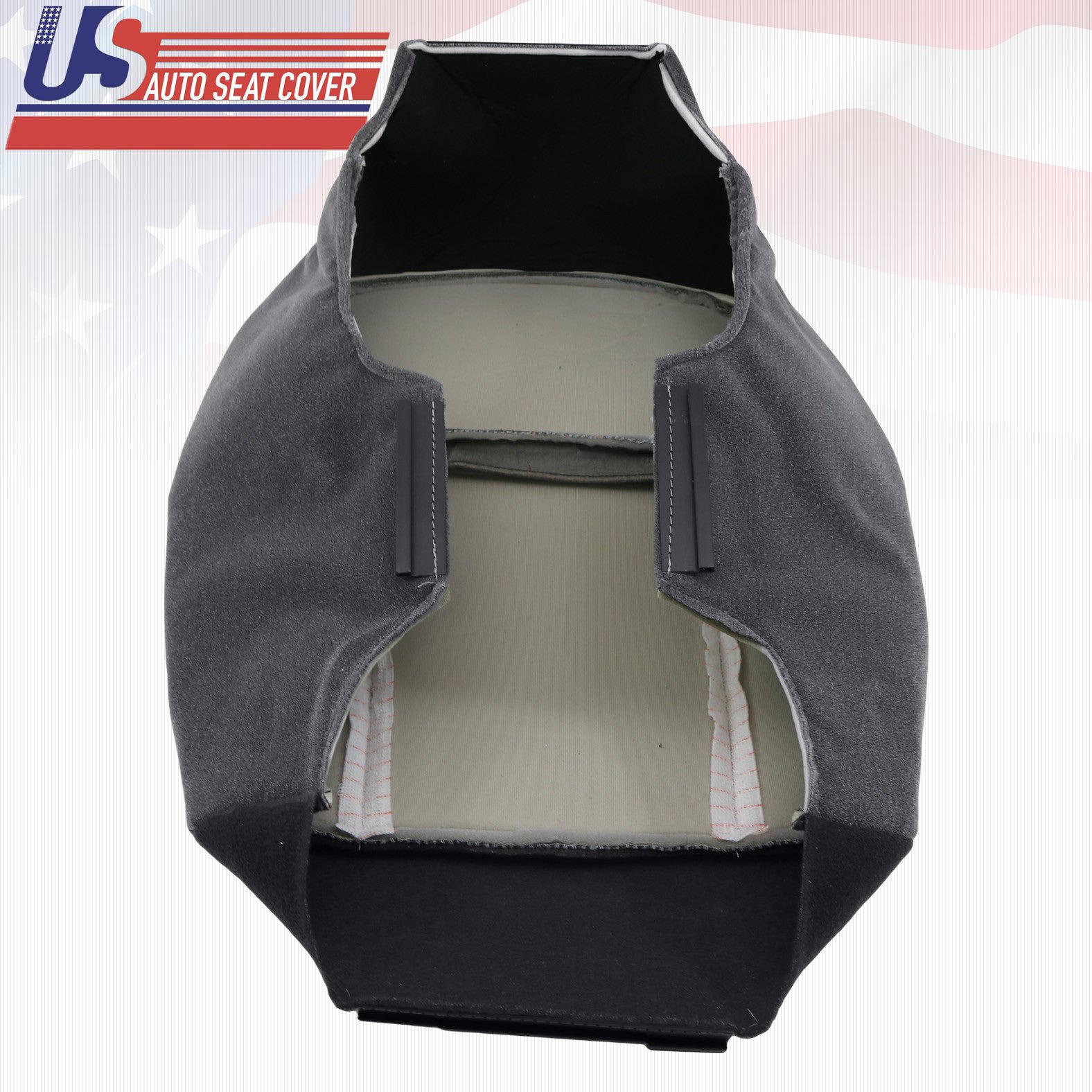 1997 Ford F350 F450 F550 XLT Driver Bottom Cloth Seat Cover Med Gray INT:J6 RJ64