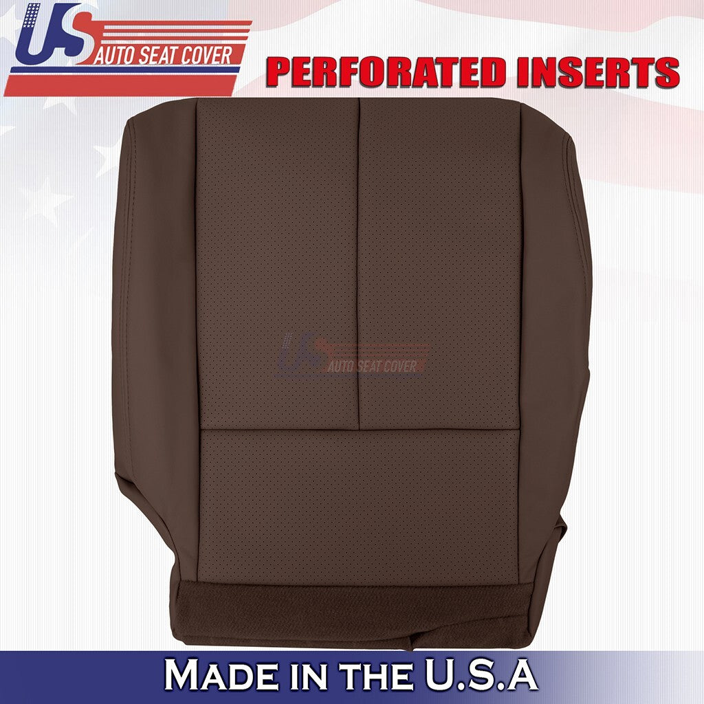 Driver Bottom Leather Seat Cover Mocha 2015 to 2023 For Nissan Murano