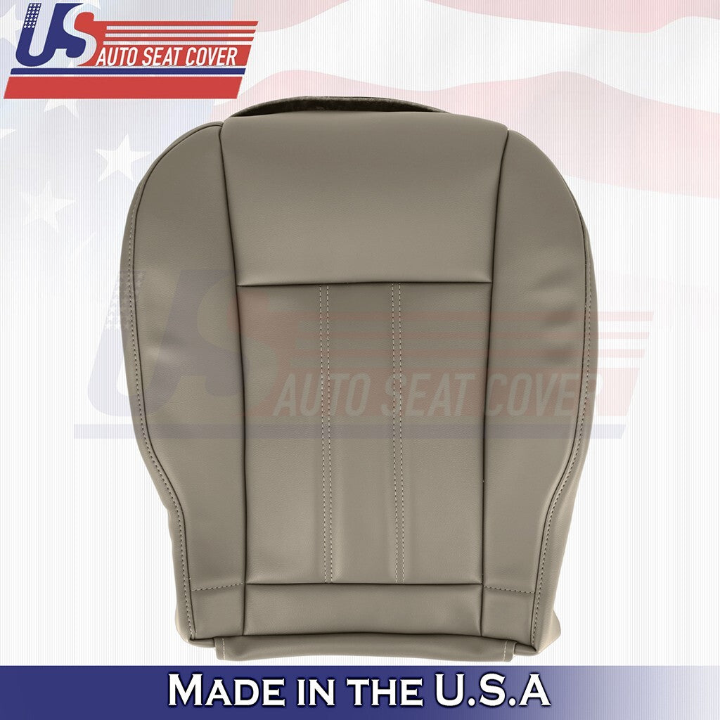 2008 to 2016 Fits Chrysler Town & Country PASSENGER Top Bottom Leather Cover Tan