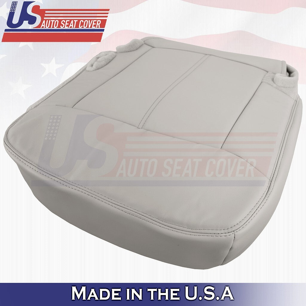 2003 04 05 2006 07 Fit Lincoln Town Car Passenger Top Bottom Leather Cover Gray