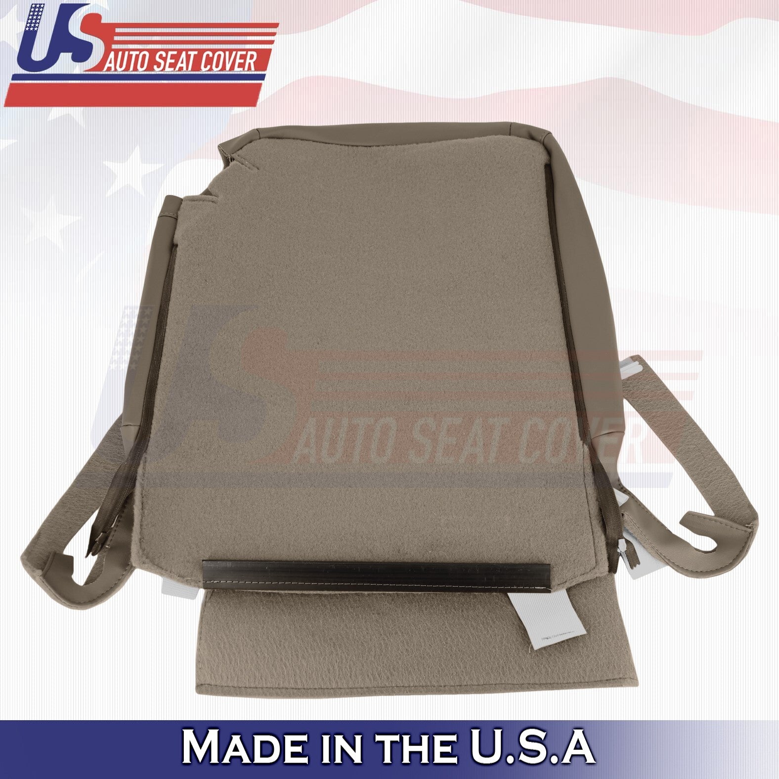 2007-2010 Fits Toyota Tundra RearDriver&Passenger Bottoms&Tops Leather Cover Tan