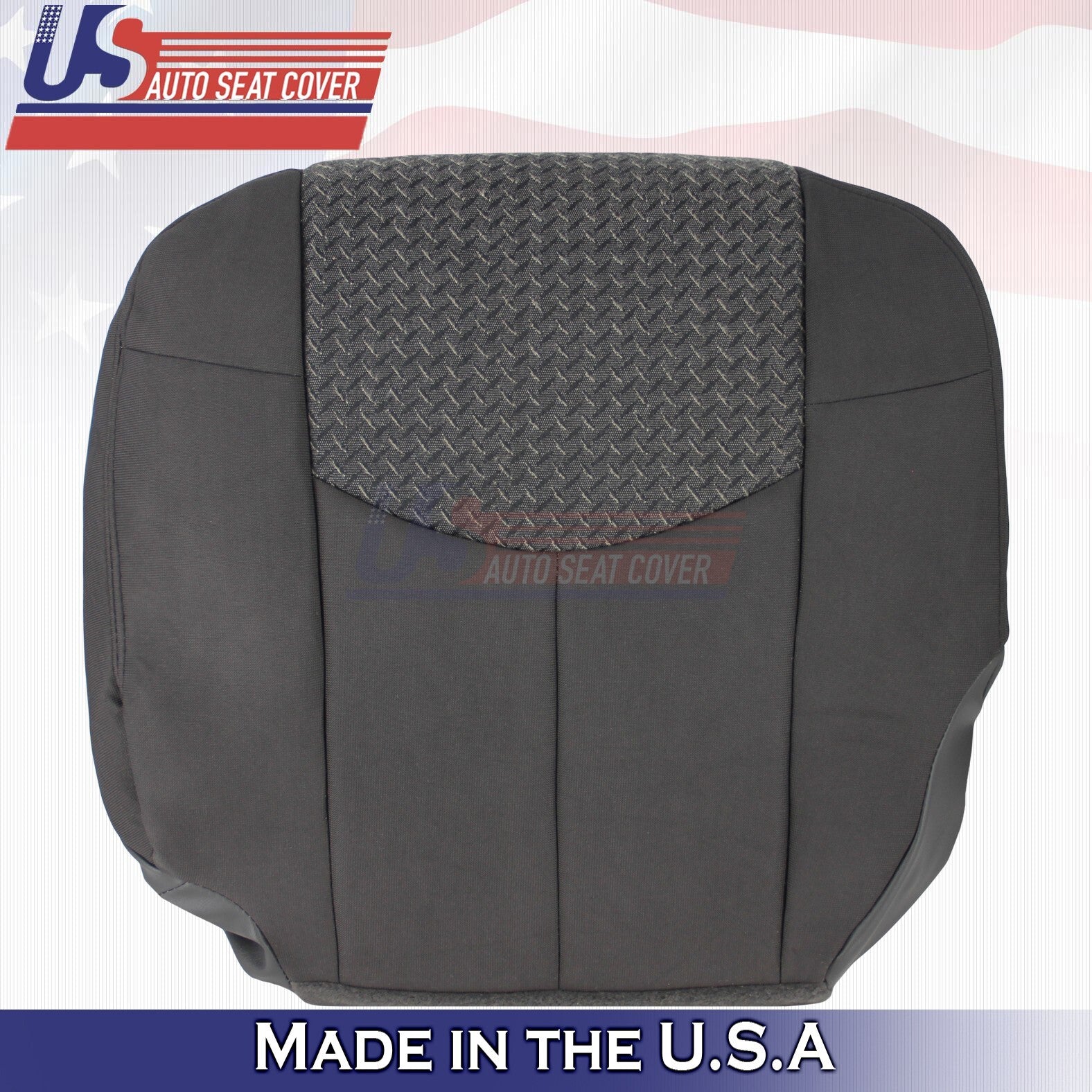 2002 FOR Chevy Avalanche Front Driver &Passenger Bottom Cloth Covers Dark Gray