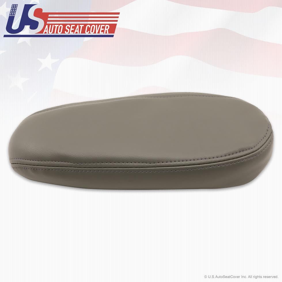 2002 to 2007 Ford F250 F350 Lariat Armrest Cover Flint Gray leather