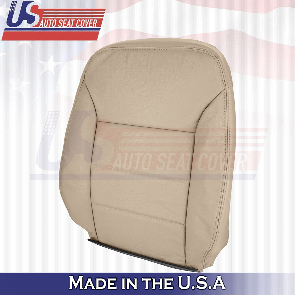 1999 to 2004 For Volkswagen Jetta Driver & Passenger Tops Leather Cover Tan
