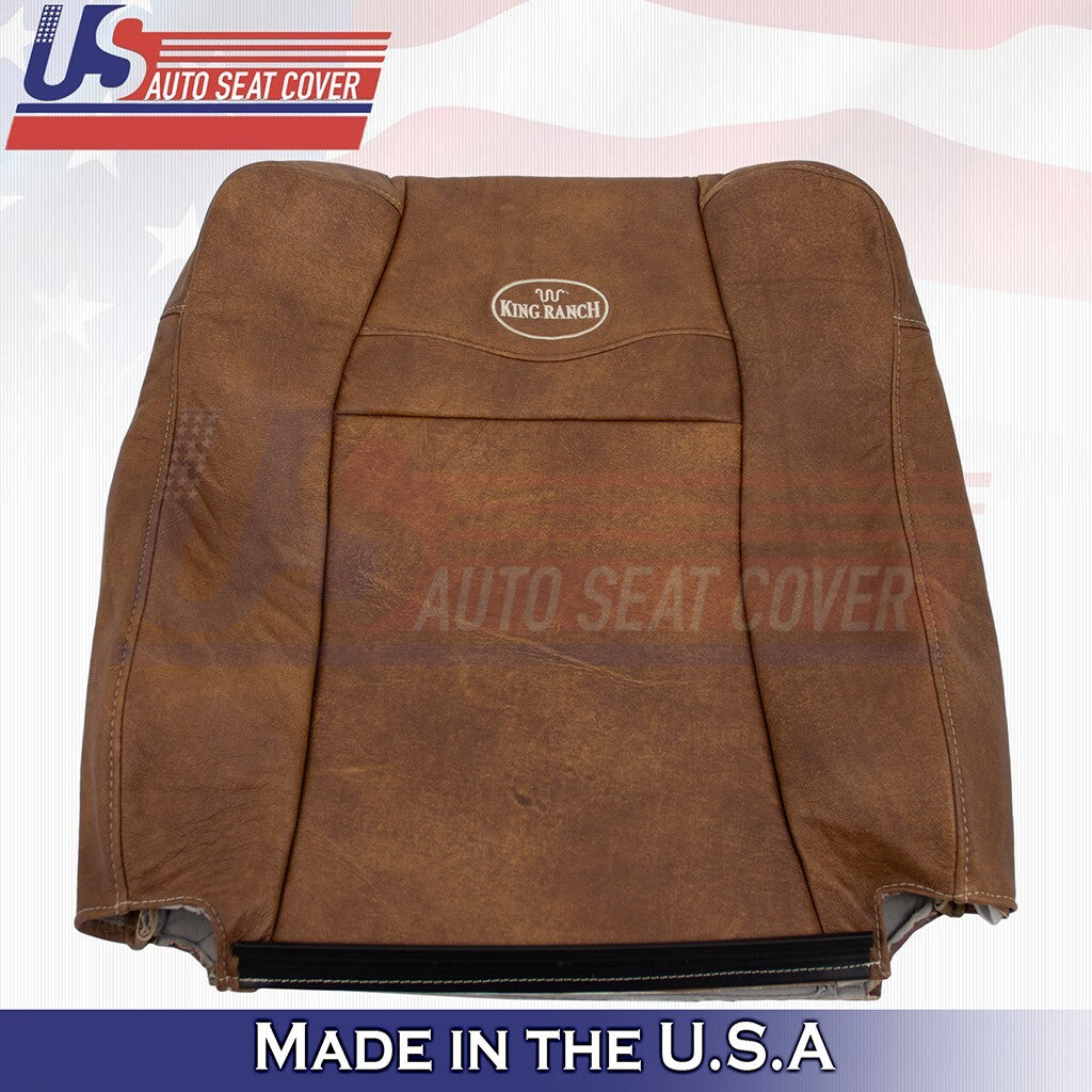 2001 2002 Fits Ford F150 King Ranch Driver & Passenger Tops Leather Covers
