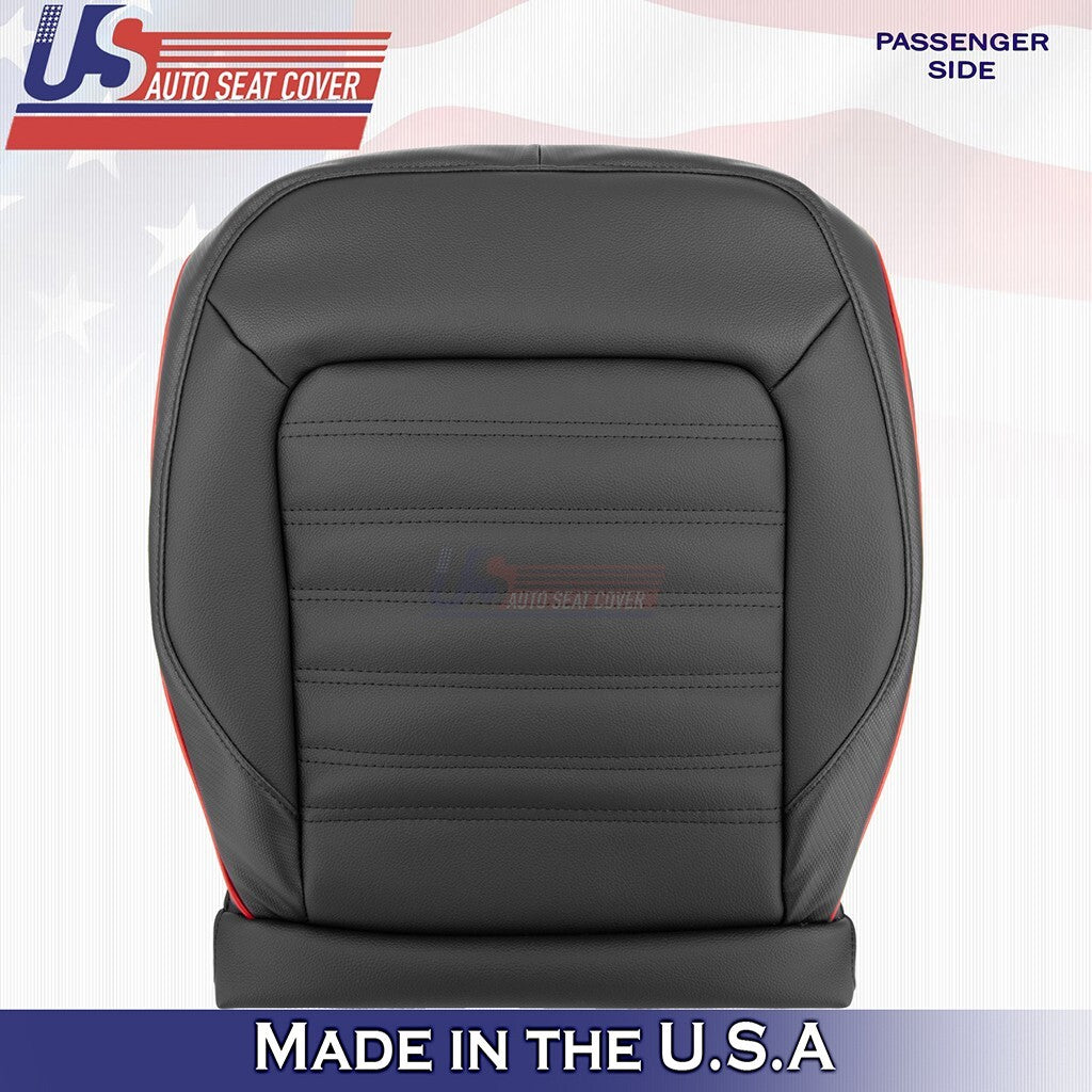 2014 Fits Volkswagen Jetta GLI Front Set Bottoms Synthetic leather Cover Black