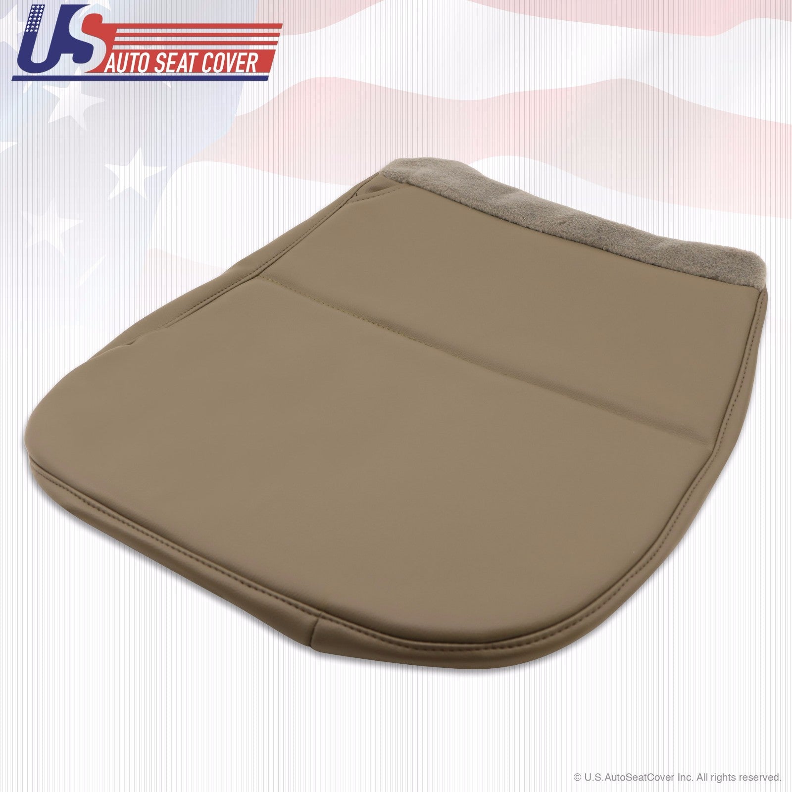 2010 Ford F250 F350 F450 F550 XL Driver Replacement Bottom Vinyl Seat Cover Tan