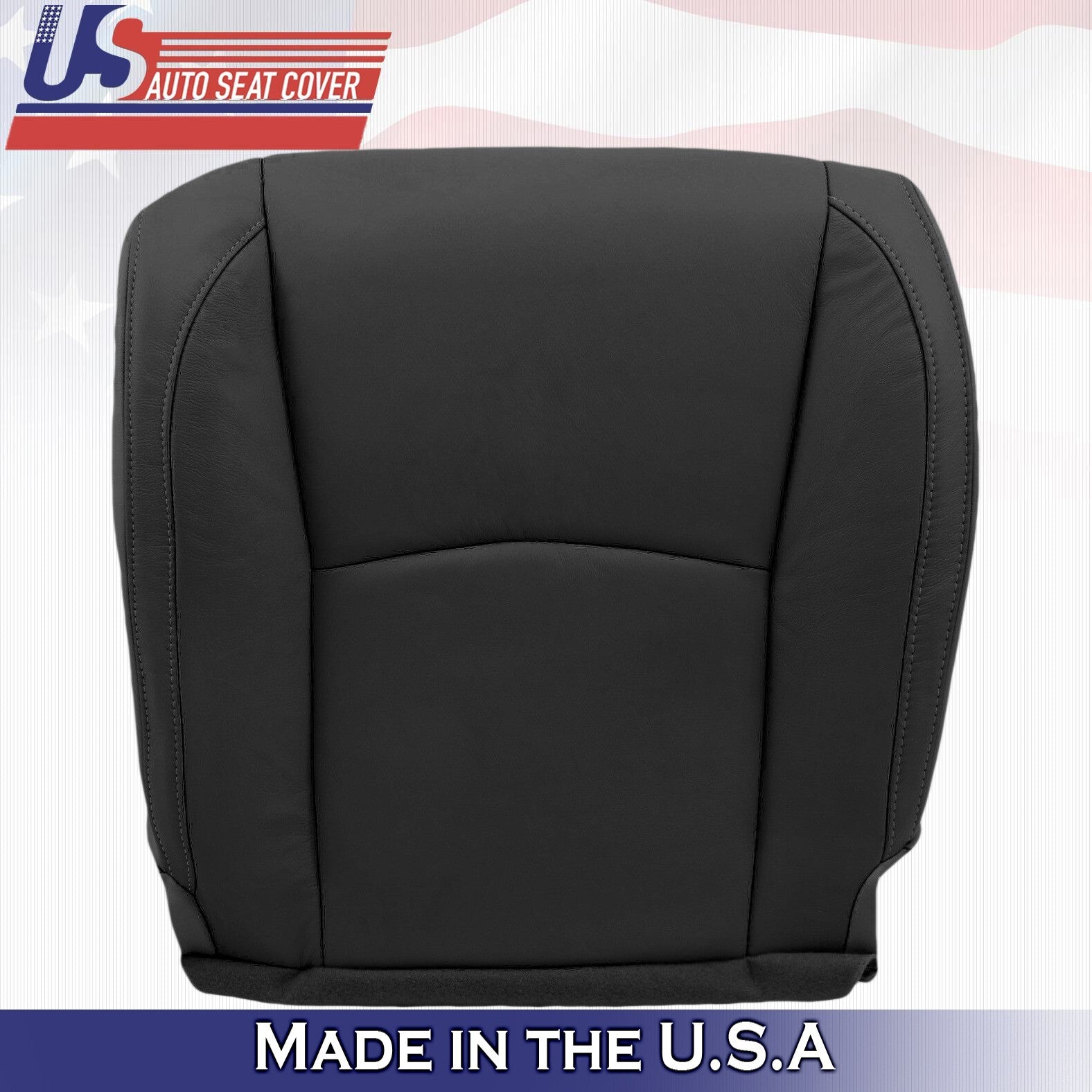 2003 to 2009 For Lexus RX350 RX330 Driver &Passenger Bottom Leather Covers Black