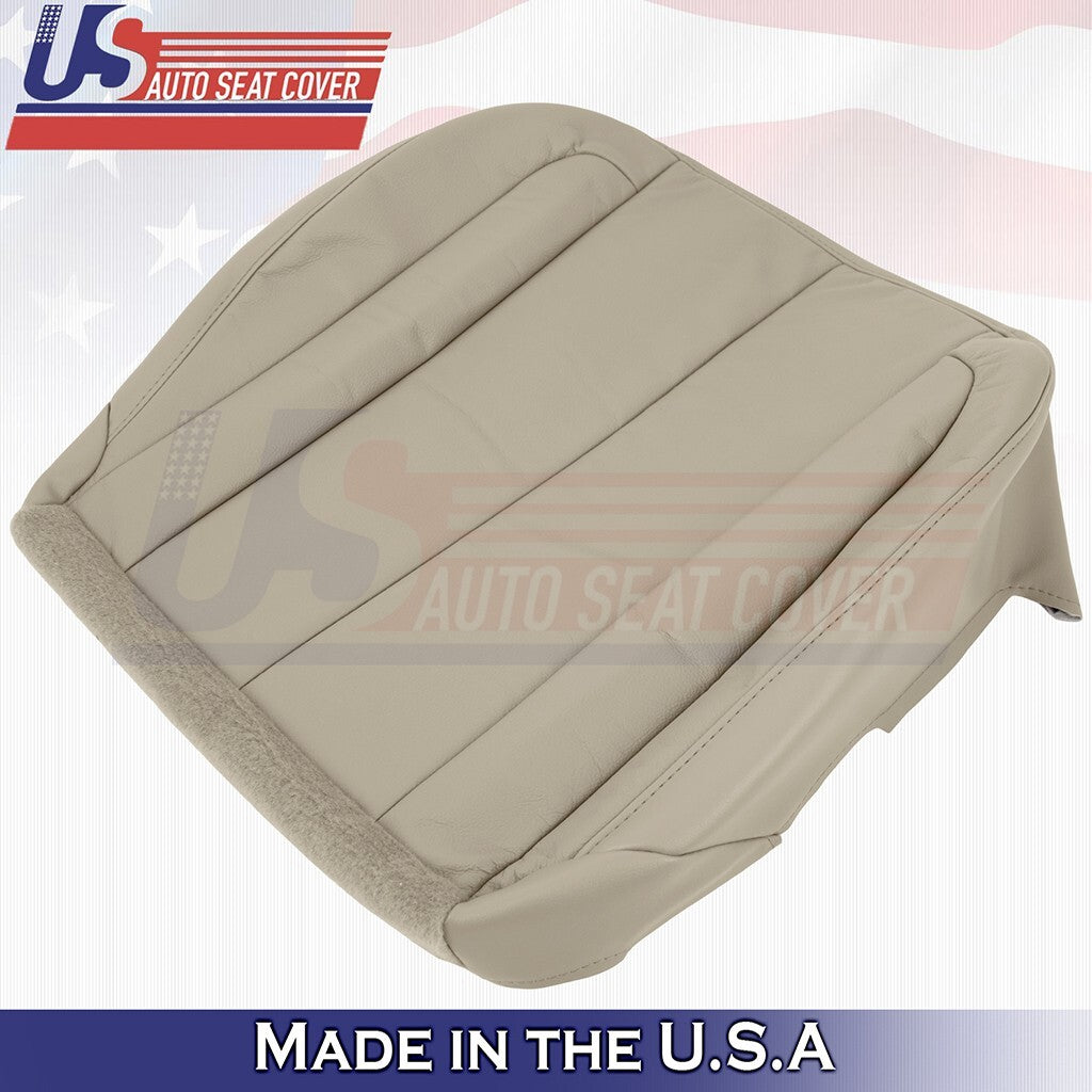 2000 to 2004 For Toyota Avalon Driver Bottom Leather Seat Cover Ivory Tan