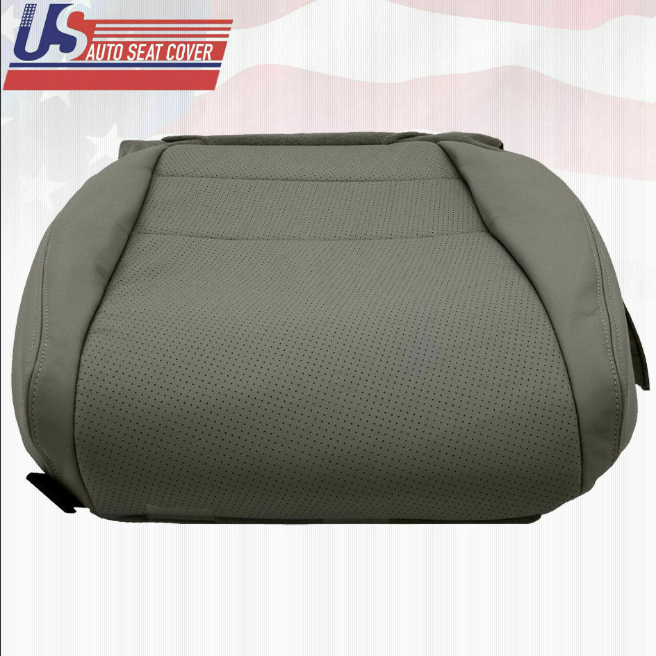 2004 2005 2006 Passenger Bottom QUARTZ GRY Leather Perforated Cover for Acura TL