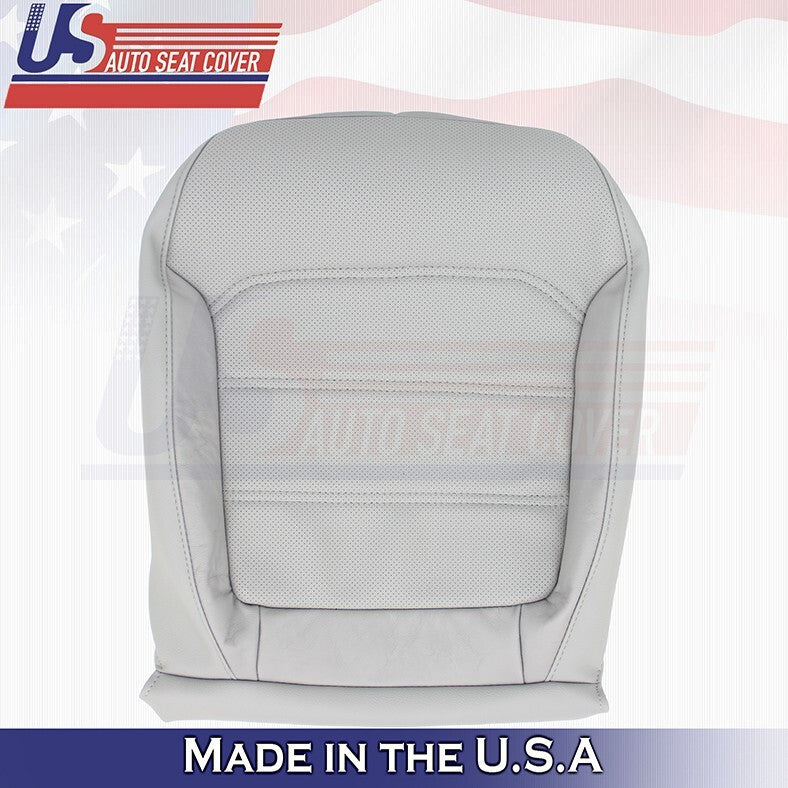 2012 to 2020 For Volkswagen Passat Driver & Passenger Bottom Leather Covers Gray