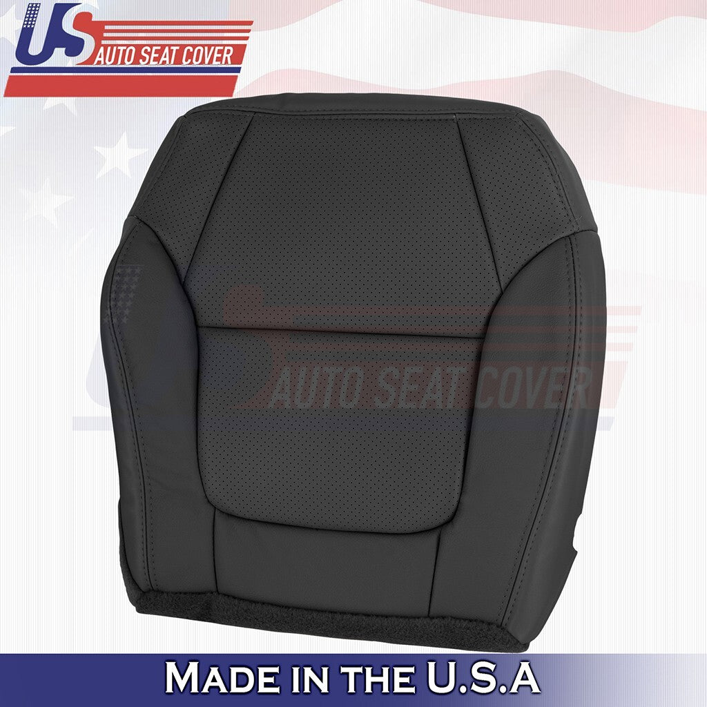 2001 to 2003 For Acura CL Type-S Passenger Bottom Perforated Leather Cover Black