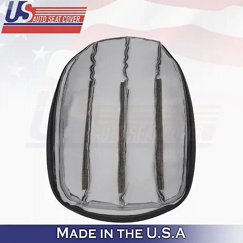 1990 to 1995 Fits Mercedes Benz SL320 Front Set Top & Bottom Leather Cover Gray