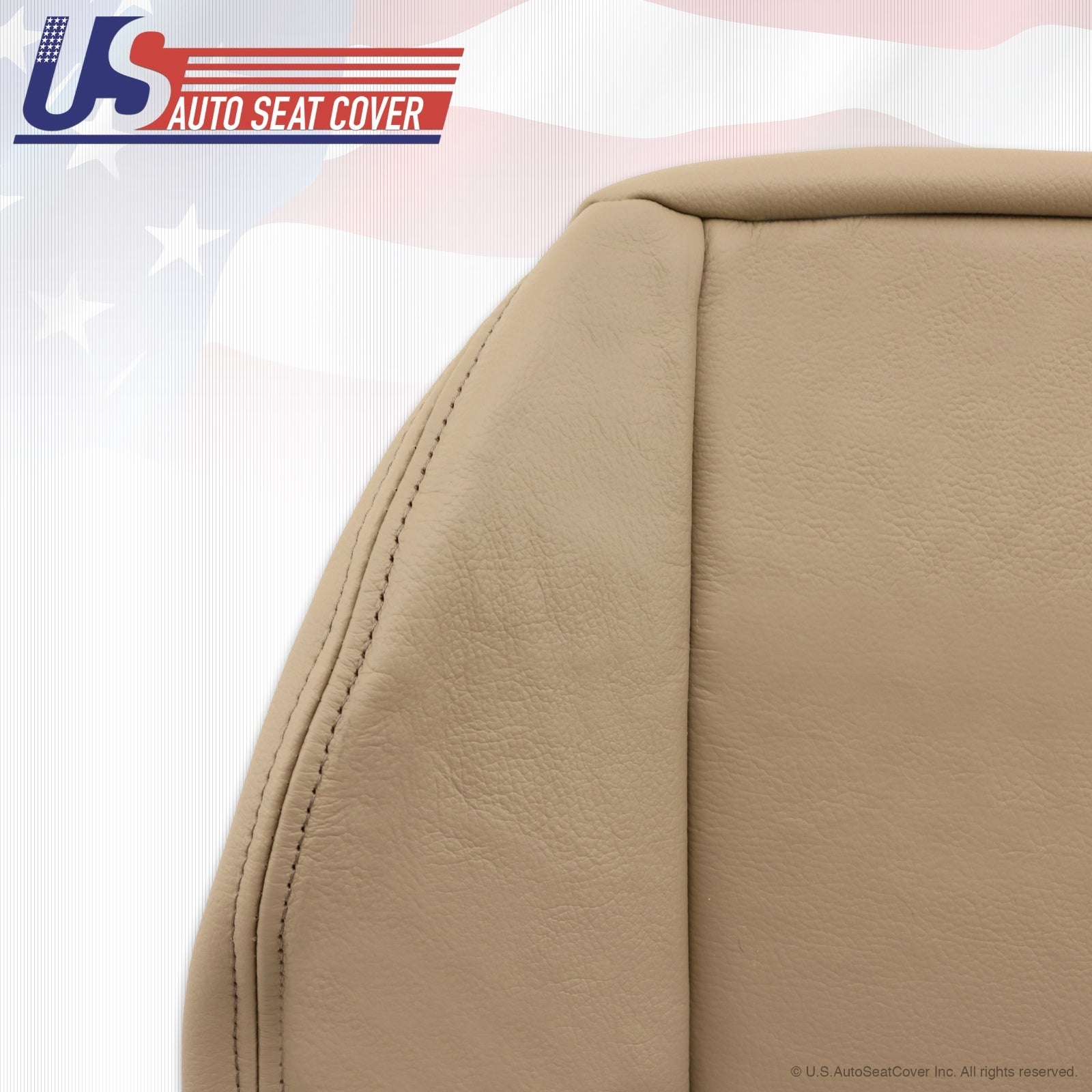 1999 2000 2001 2002 2003 04 Ford Mustang GT Driver Bottom Leather Seat Cover TAN