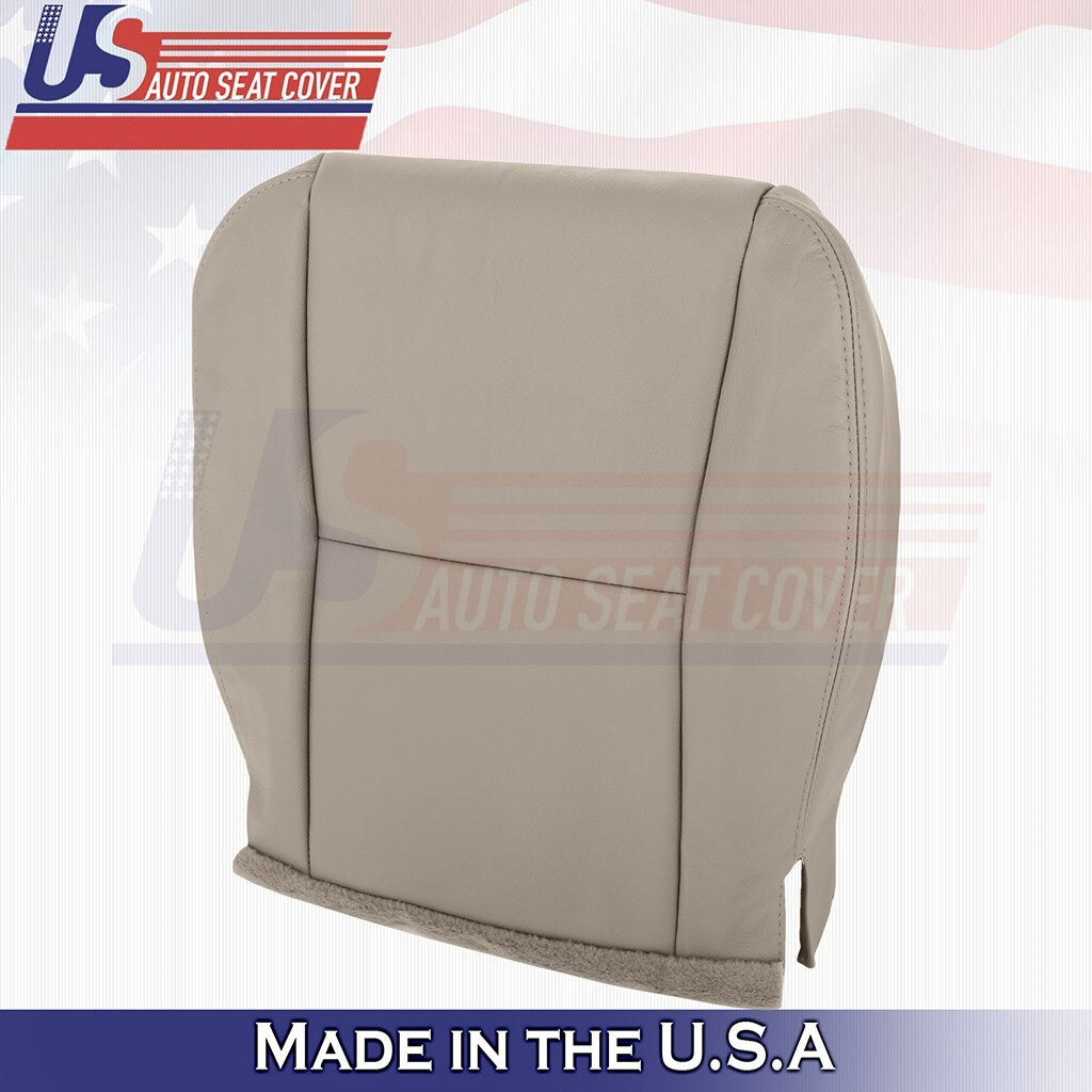 2002 -2006 Fits Toyota Camry Driver Side Bottom Leather Seat Cover Taupe