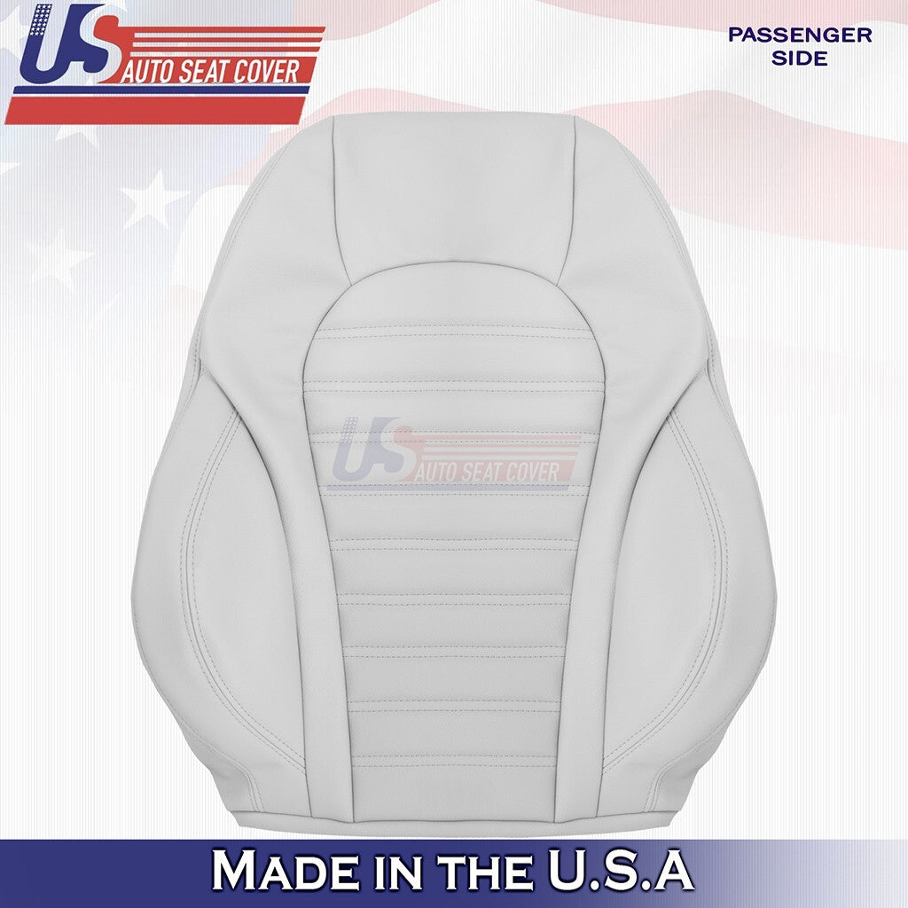 2019 2020 2021 For Mercedes Benz C43 Passenger Upper Vinyl Seat Cover Light Gray