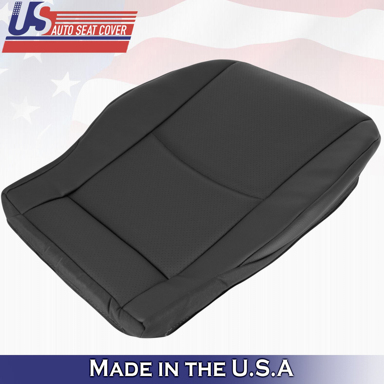 2001 to 2004 For Mercedes Benz C230 C320 Passenger Bottom Leather Cover in Black