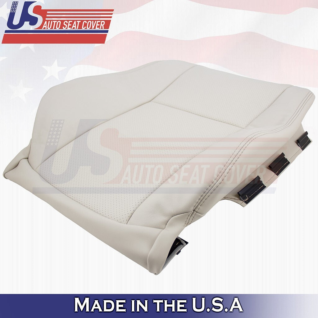 2007 to 2012 Fits Lexus LS600h Passenger Bottom &Top Leather Cover Alabaster
