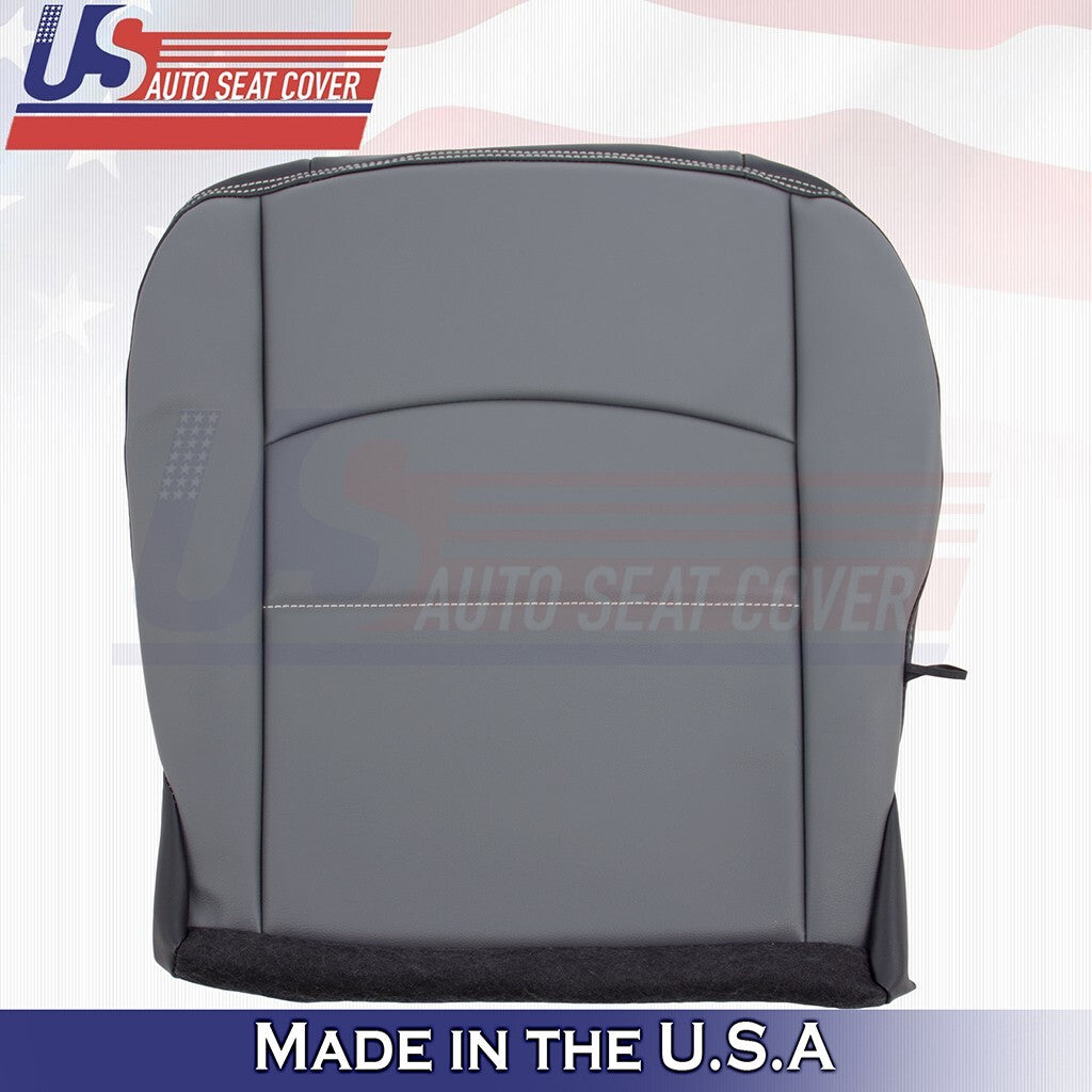 2019 to 2024 Dodge Ram ST Front Driver Bottom Vinyl Seat Cover Diesel Gray