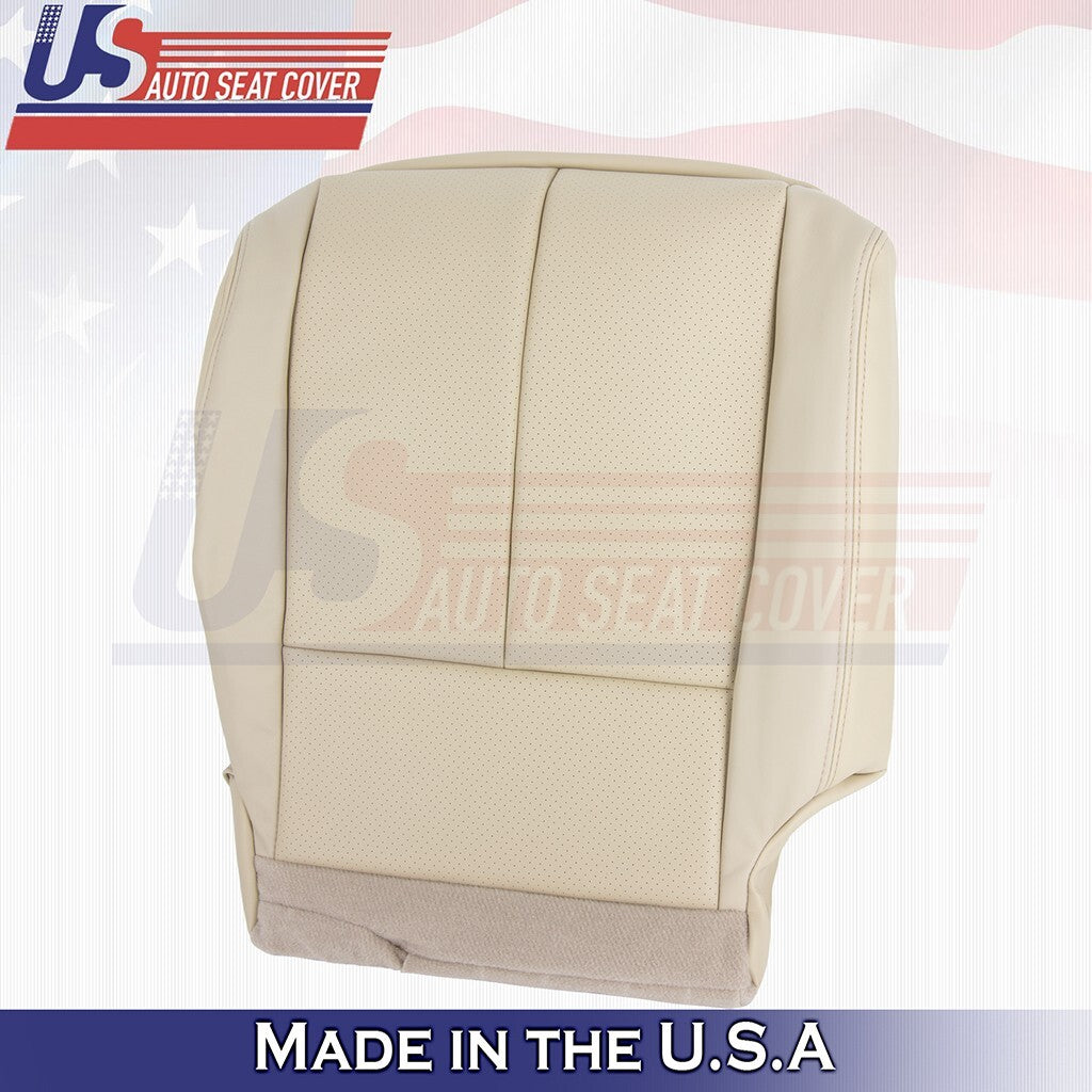 Passenger Bottom Leather Seat Cover Tan 2015 to 2023 Fits Nissan Murano