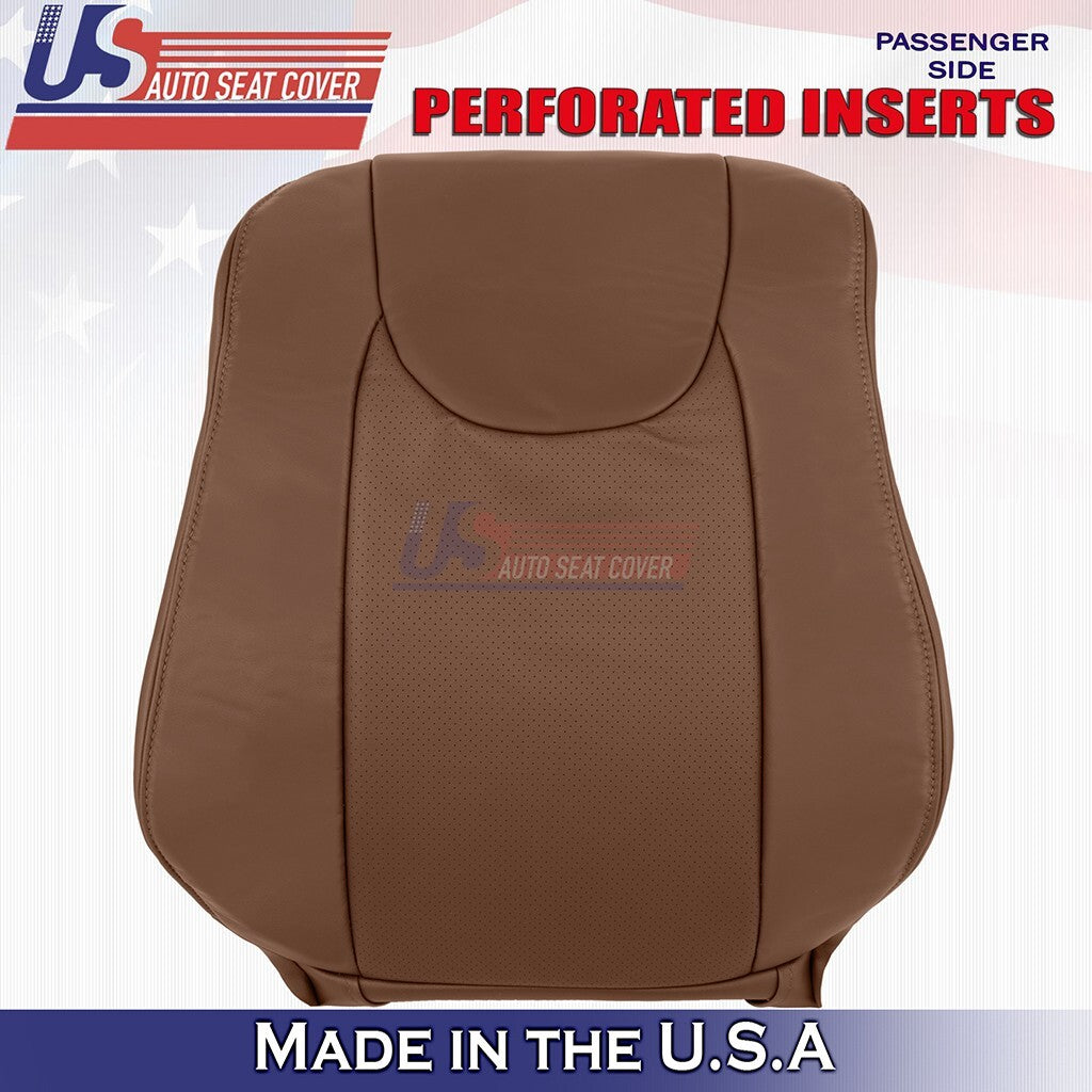 2013 2014 2015 Fits Lexus RX450h Passenger Top Perforated Leather Cover Saddle