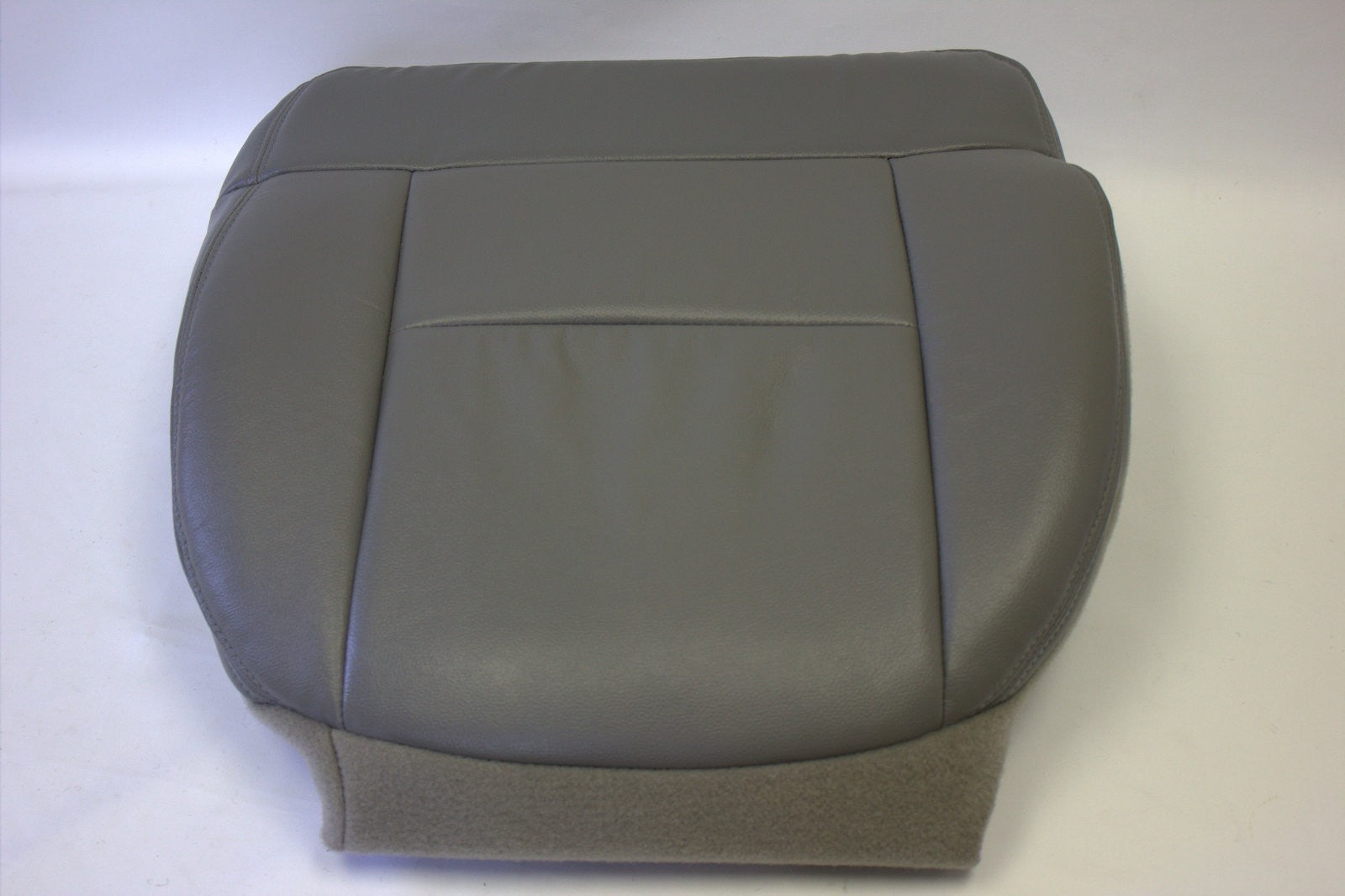 2004 2005 06 2007 2008 Ford F150  PASSENGER Bottom Leather Seat Cover Flint Gray