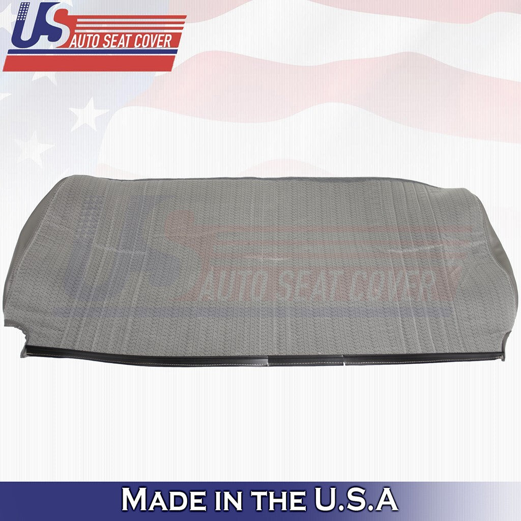 1995 to 2000 For Chevy Silverado 1500 2500 3500 WT Bench Top Cloth Cover Gray