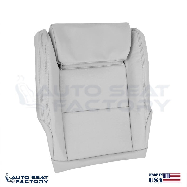 Replacement Fits 2016 - 2019 Mercedes CLA Driver Bottom Gray Vinyl Seat Cover