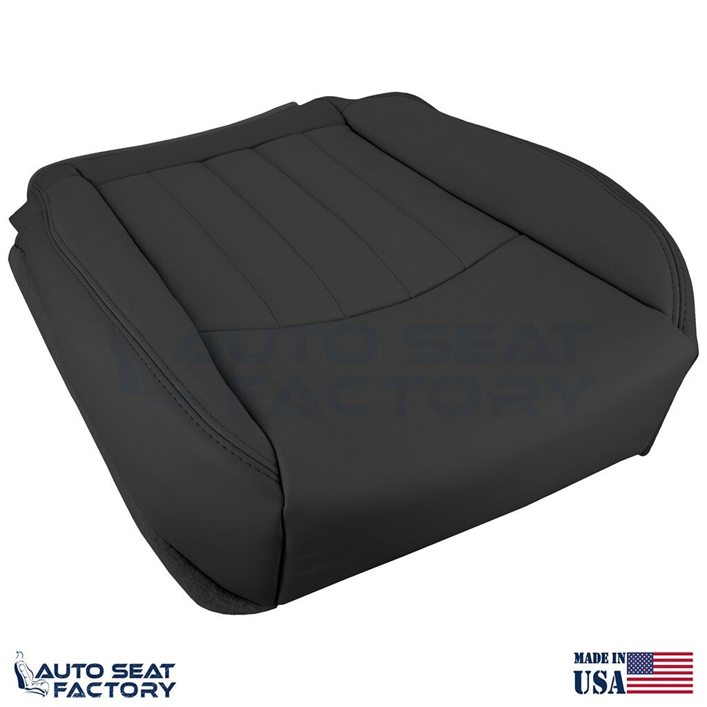 2014 - 2017 Fits Infiniti QX50 LEFT & RIGHT Bottom Black Vinyl Seat Covers