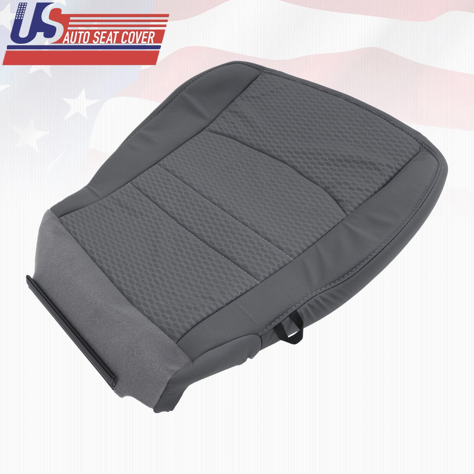 2013 2014 2016 2017 2018 Fits Dodge Ram 1500 2500 Bottom Gray Cloth Seat Cover