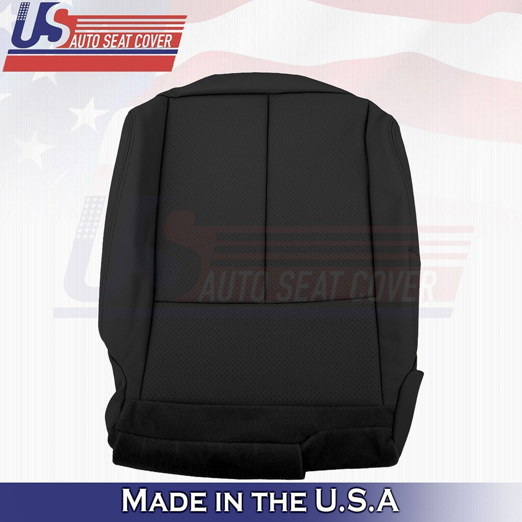 2015 to 2023 Fits Nissan Murano Driver Side Bottom Leather Seat Cover Black