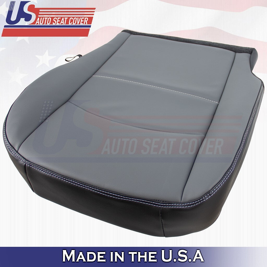2019 to 2024 Dodge Ram ST Front Driver Bottom Vinyl Seat Cover Diesel Gray