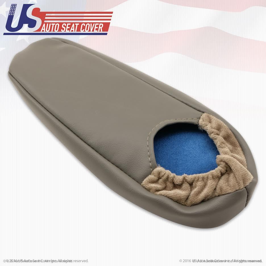 2002 to 2007 Ford F250 F350 Lariat Armrest Cover Flint Gray leather