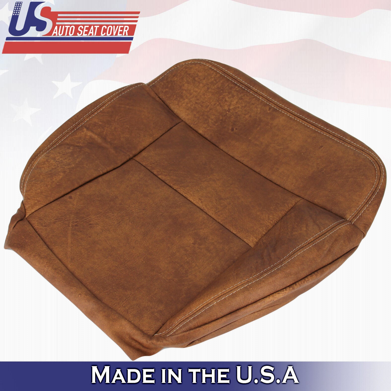 For Ford F150 King Ranch Passenger Side Bottom Leather Seat Cover 2007 2008