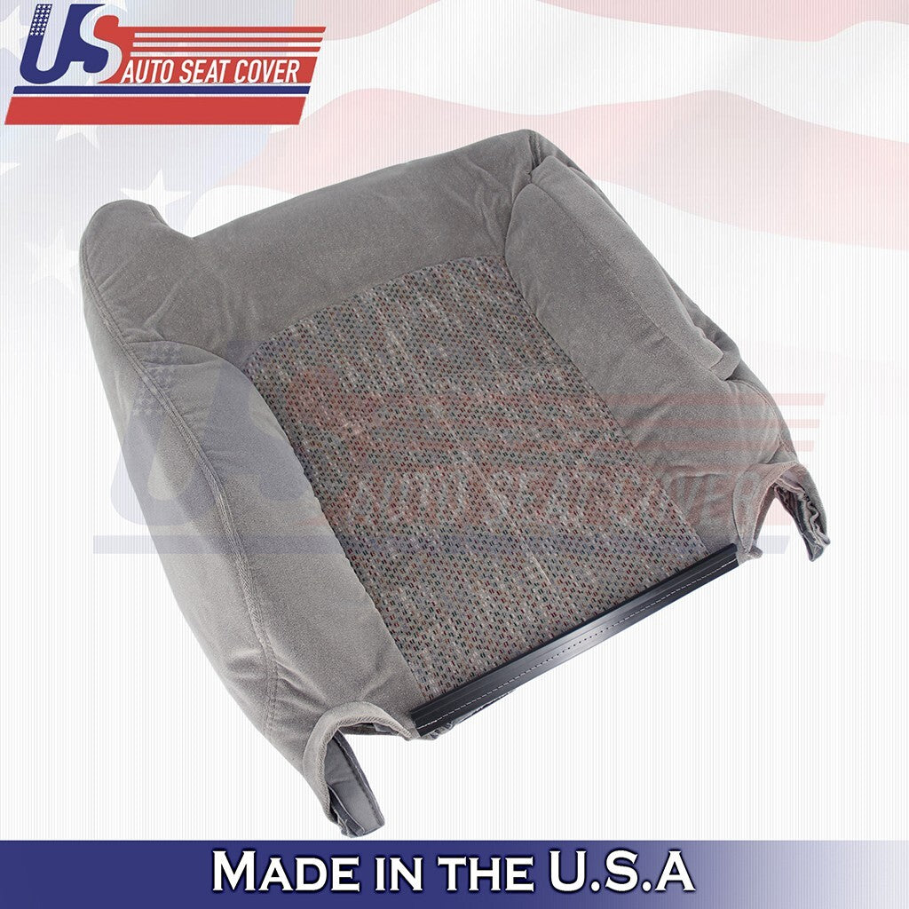 RIGHT Side BottomTop/Headrest/Armrest Cloth Cover Gray For 1999 2000 Chevy Tahoe