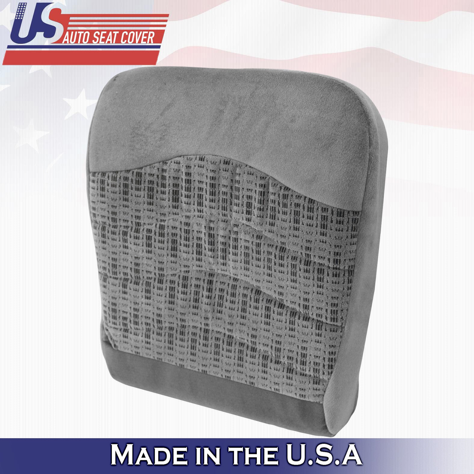 2000 Ford F250 F350 F450 F550 XLT DRIVER PASSENGER BOTTOM CLOTH Seat Cover GRAY