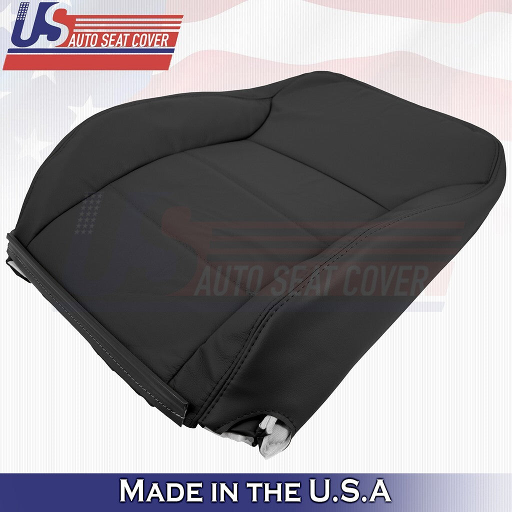 1999 to 2004 For Volkswagen Jetta Driver & Passenger Tops Leather Cover Black