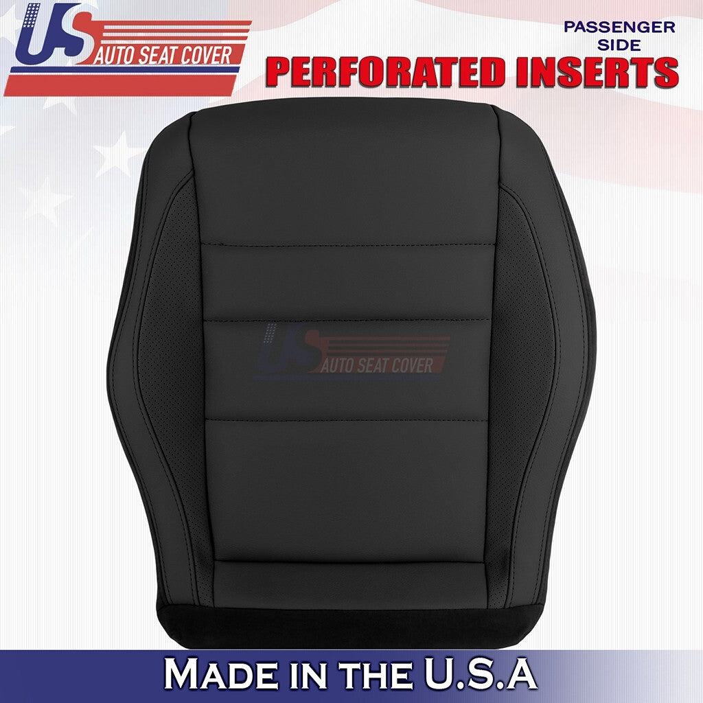 2010-2017 For Mercedes Benz E350 Coupe Leather Perf Passenger Bottom Cover Black