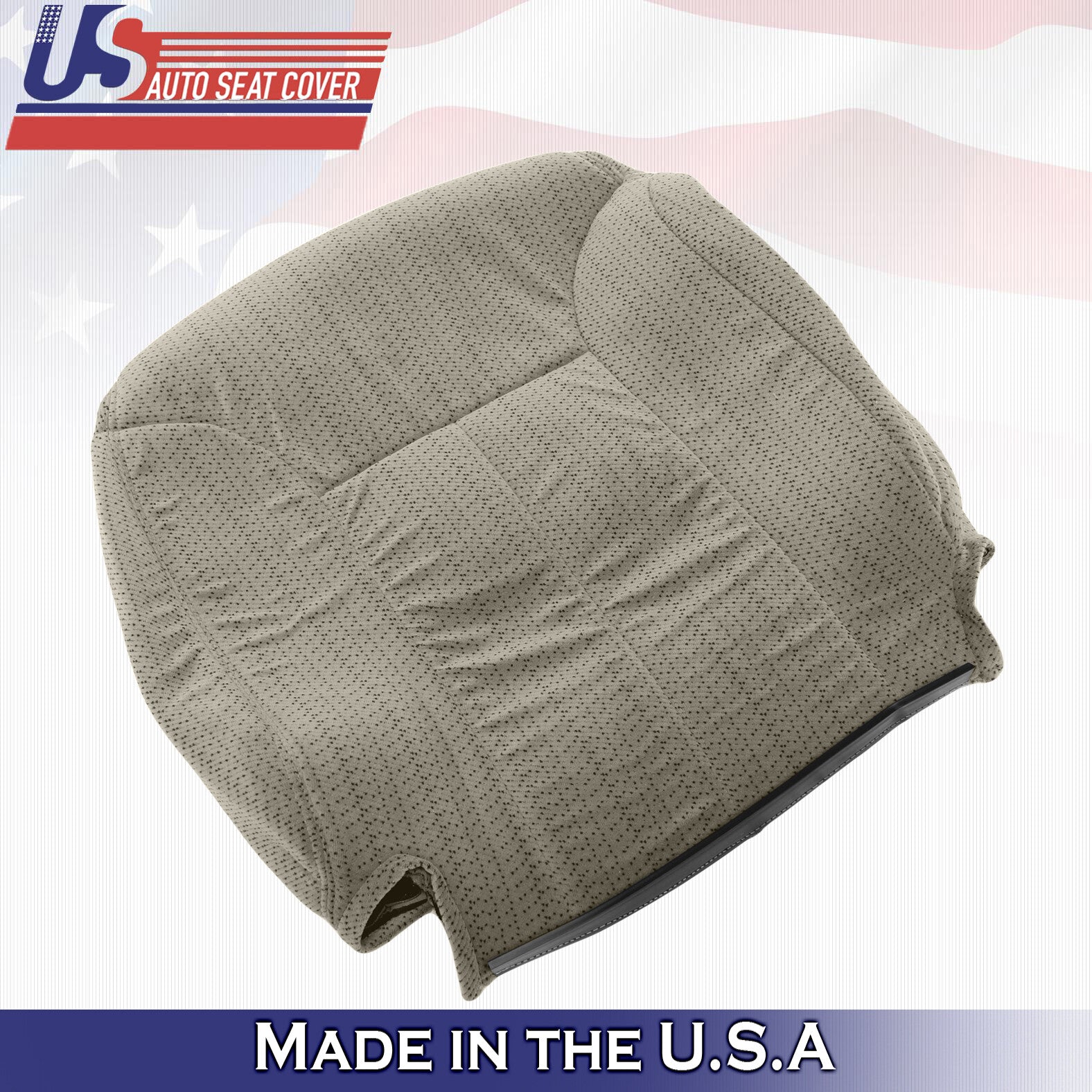 1995 to 1999 For GMC Yukon & Sierra Passenger Top Cloth Seat Cover in Tan